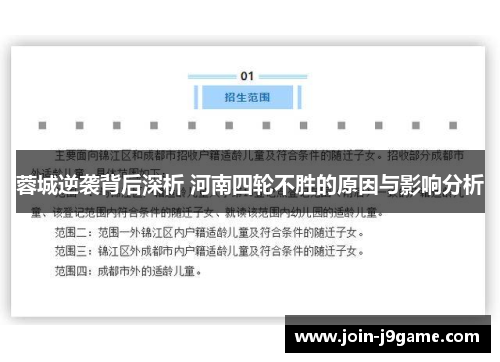 蓉城逆袭背后深析 河南四轮不胜的原因与影响分析