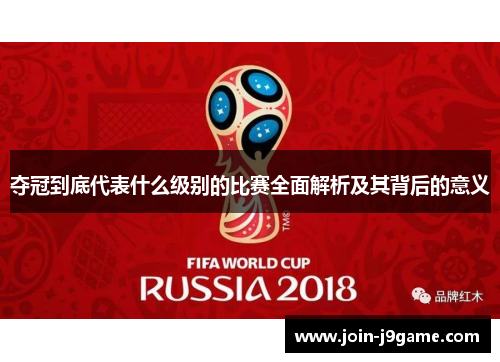 夺冠到底代表什么级别的比赛全面解析及其背后的意义