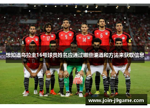 想知道乌拉圭16号球员姓名应通过哪些渠道和方法来获取信息